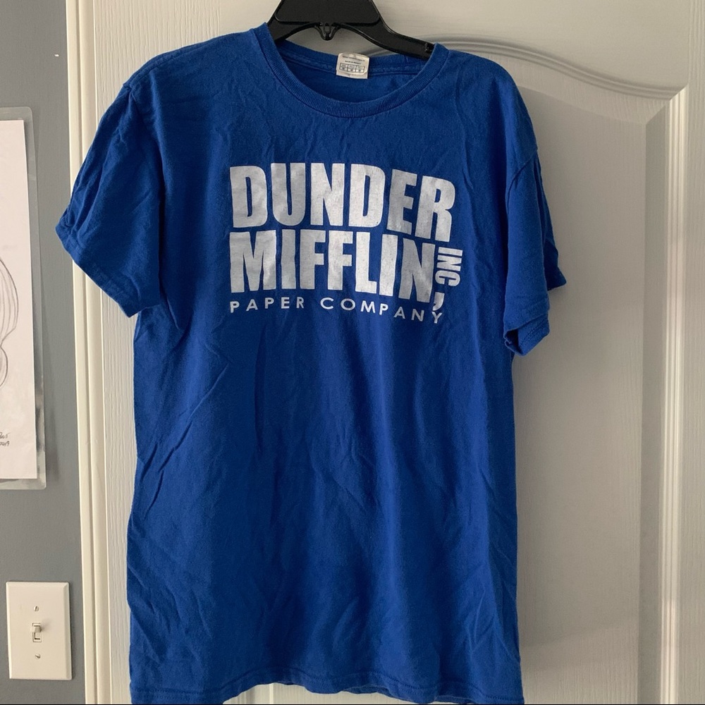 BLUE DUNDER MIFFLIN TE